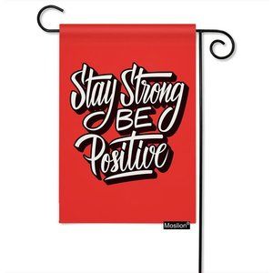SKU-06-12.5 x 18 Inch Motivational Quote Flag